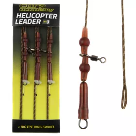   Carp Academy Complete Terminal Tackle on Lead-Core Line with Swivel and Lead Clip 75cm 35lb 3pcs