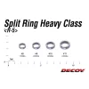 Decoy R-5 Heavy Class Silver 10 250lb Split Ring Kółko łącznikowe 8szt