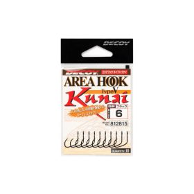   Decoy Area Type V AH-5 Kunai #8 Barbless Eyed Single Predator Hook 10pcs
