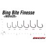 Decoy Worm 20 Big Bait Finesse 2/0 Eyed Barbed Single Predator Hook 8pcs