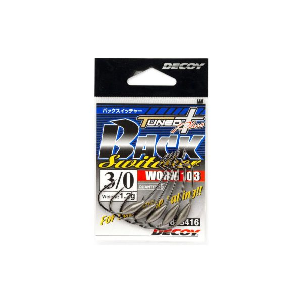 Decoy Worm 103 Back Swicher #2/0 0,9gr Ważony hak offsetowy 5 szt.