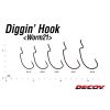 Decoy Worm 21 Diggin Hook 5/0 Offset Haczyk 4szt.