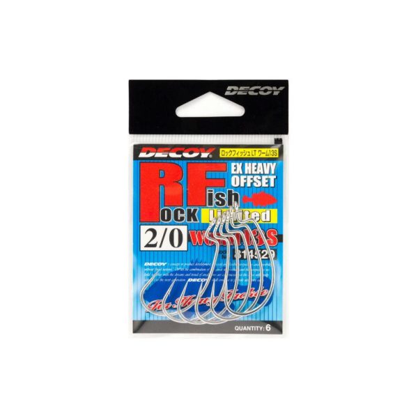 Decoy Worm 13S Rock Fish Limited 4/0 Hak Offset 4szt