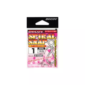 Decoy SN-5 Spiral Snap 0 10lb Klamra 6szt
