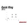 Decoy R-7 Quick Ring 00 6lb Kółko łącznikowe 15szt
