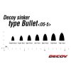 Decoy DS-5 Type Bullet 11gr Bullet Ołów 3 szt.