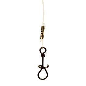 Wizard Spiralny Fluorocarbonowy Przypon 25cm 9kg