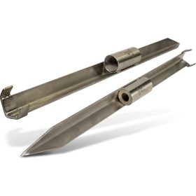 Black Cat Steel rod holder H: 0.85m - Bankstick