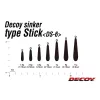 Decoy DS-6 Sinker Type Stick 2,5gr Obciążenie Drop Shot 5szt.