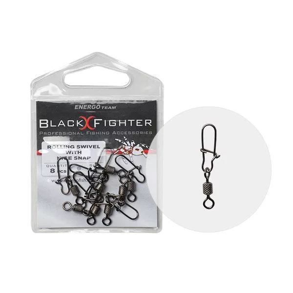 Bf Cylinder Swivel Nice Snap 8-Size 8Pcs/Pack