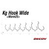 Decoy Worm 25 KG Wide 4/0 Hak Offset 5szt