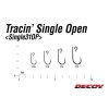 Decoy 31OP Tracin Single Open #6 Earred Barbed Single Predator Hook 10pcs