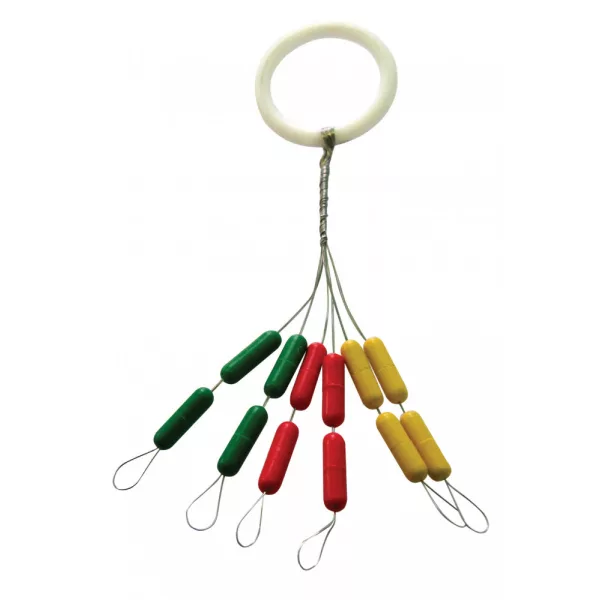 Nevis Gumowy stoper Kolorowy L 8x2mm 12 szt.