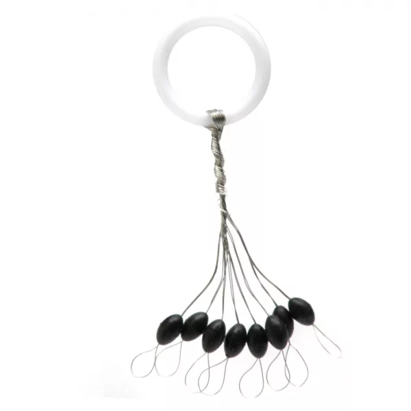 Nevis Gumiütköző Fekete M 5x2,5mm 8db