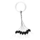 Nevis Gumiütköző Fekete L 5,5x3mm 8db