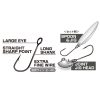 Decoy 32 Finesse Single #2 Earred Barbed Single Predator Hook 10pcs