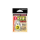 Decoy R-10 Egg Ring Silver 2 50lb Split Ring Kulcskarika 12szt.
