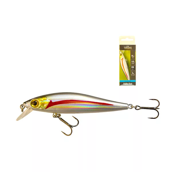 Wizard Shallow Shad Floating RB 9cm 12gr Wobbler