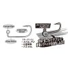 Decoy Jig51 Limerick Fine #3 Barbed Single Jig Hook 9pcs