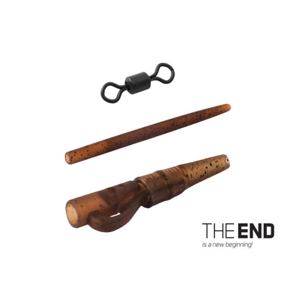 Delphin THE END Zestaw przyponów ołowianych PIN SWIVEL / 6 sztuk