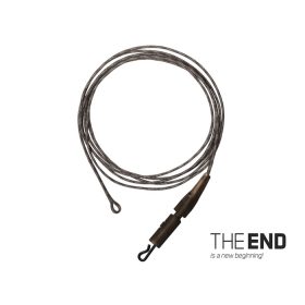   Delphin THE END Leadcore + klips PIN z wiązanym haczykiem / 3szt. 1m