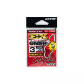 Decoy SN-14 Ex Extra Strong Snap 3 120lb Agrafka 7szt