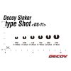 Decoy DS-11 Sinker Type Shot 1,4gr Sörétólom 8db