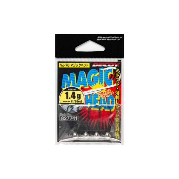 Decoy VJ-76 Magic Head #3 5,0gr Jig Fej 4db