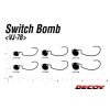 Decoy VJ-78 Switch Bomb #1/0 3.5gr Weighted Offset Hook 2pcs