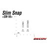 Decoy SN-16 Slim Snap 2 8lb Klips 6 szt.