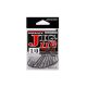 Decoy Jig11B Strong Wire Czarny #3/0 Uchaty Z zadziorem Jednoostrzowy Hak Jigowy 7 szt.