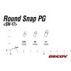 Decoy SN-17 Round Snap PG Power Grip #00 22lb Agrafka 8szt.