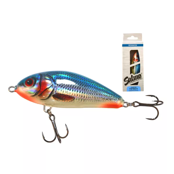 Salmo Fatso F8S Bleedingbla 8cm 25gr Wobler