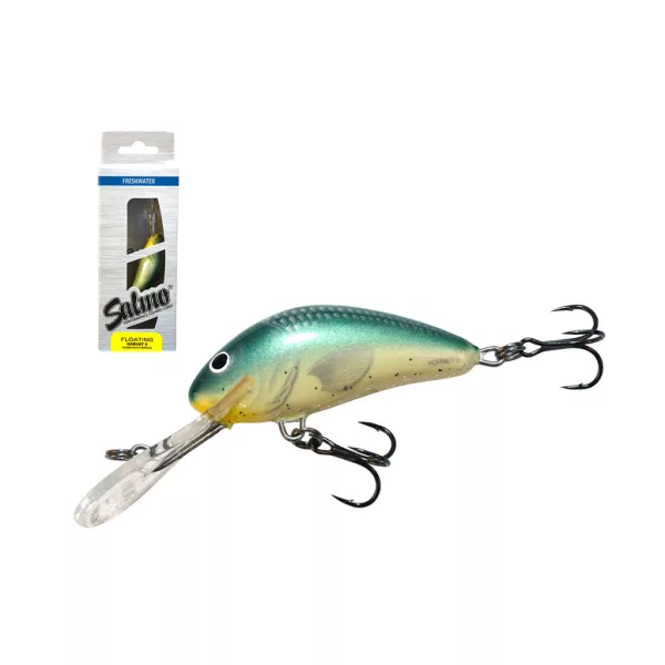Salmo Hornet H5F Zöld hátú hering 5cm 7gr wobbler