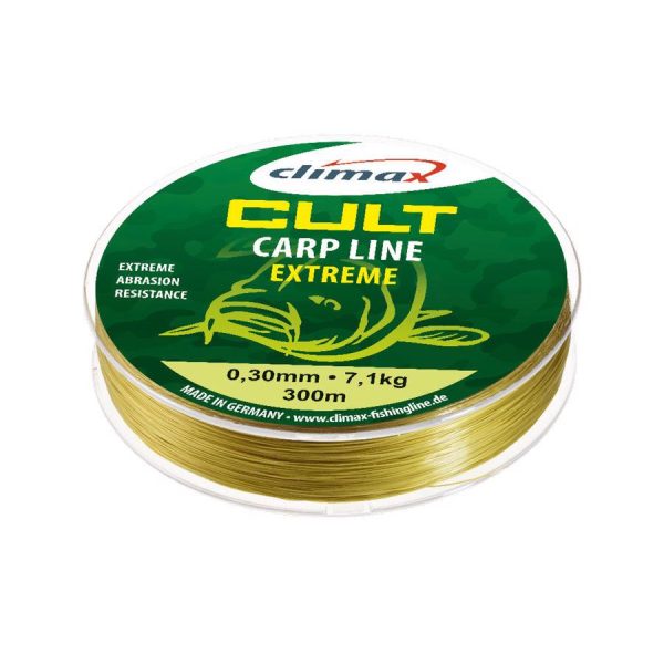 Climax Cult Carp Extreme Mono 300m 0,40mm Matowa Oliwka Żyłka Monofilamentowa