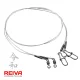 Fluorocarbon előke 2/cs 30cm/0,50mm Ragadozó előke
