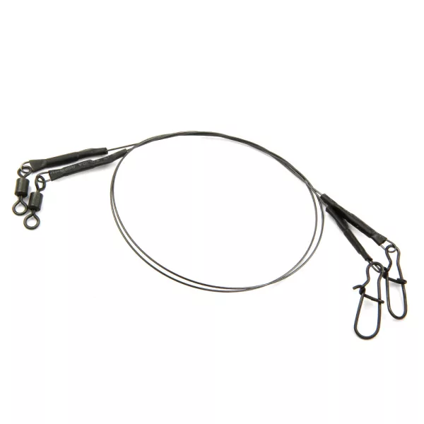 Tytanowy przypon drapieżny 2 szt. 23cm/0,40mm