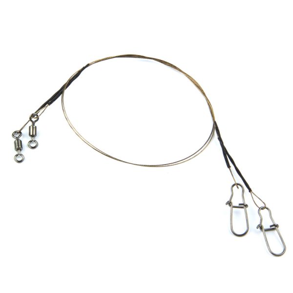 Premium wolframowy przypon 1x7 2 szt. 25cm/0,45mm Przypon drapieżny