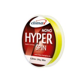   Climax Hyper Spinning Fluo Yellow 150m 0,18mm Żyłka Główna Monofilamentowa