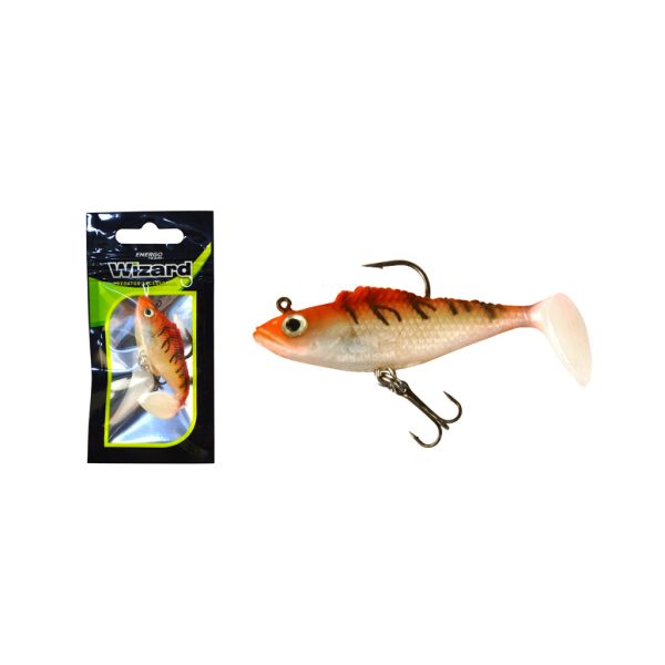 Wizard Swimbait Perch 5,08cm Whitetiger Gumowa przynęta