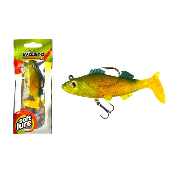 Wizard Swimbait Perch 7,62cm Yellowholo Guma rybka