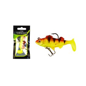Wizard Swimbait Perch 7,62cm Yellow-Redtiger Guma rybka