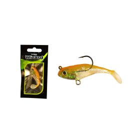 Wizard Swimbait Paddle Shad 5,08cm Orangemax Gumihal