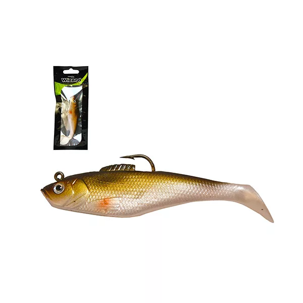 Wizard Swimbait Paddle Shad Realgold 7,62cm Gumowa rybka