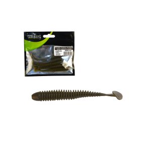 Wizard Power Minnow Gray 9cm Gumowa Rybka 5szt.