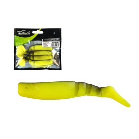 Wizard Warrior Shad Fekete-Zöld 9cm Plasztik Csali 4db