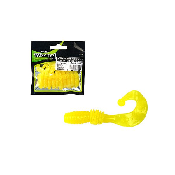 Wizard Harpex Twist Extra Lemon 5cm Twister 10szt