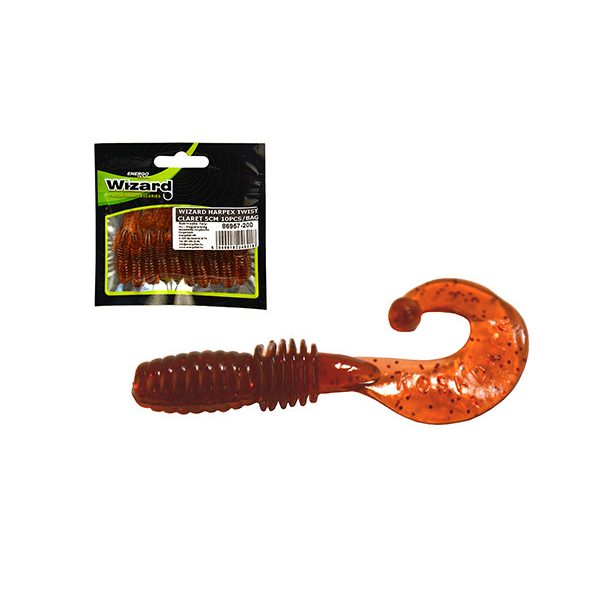 Wizard Harpex Twist Extra Claret 5cm Twister 10szt