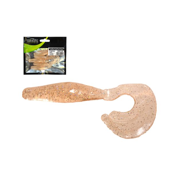 Wizard Action Shad Pro Peach Plastikowa Przynęta 7db 5db