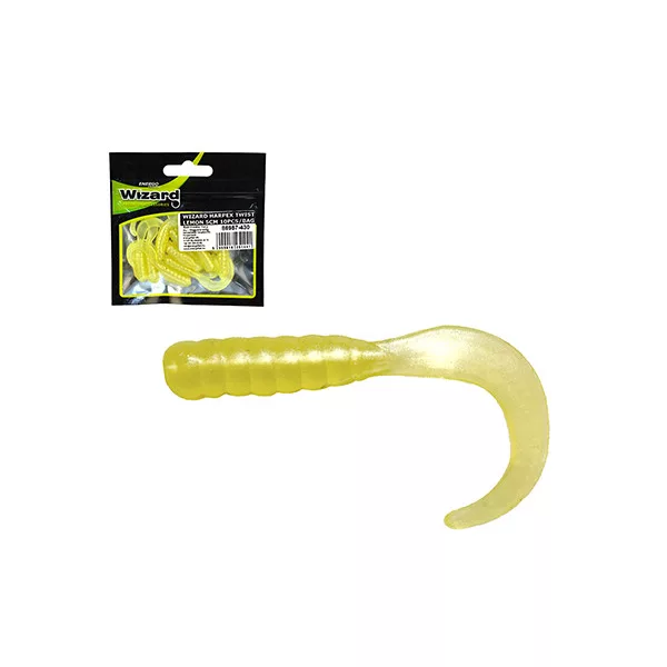 Wizard Harpex Twist Lemon 5cm Twister 10 szt.
